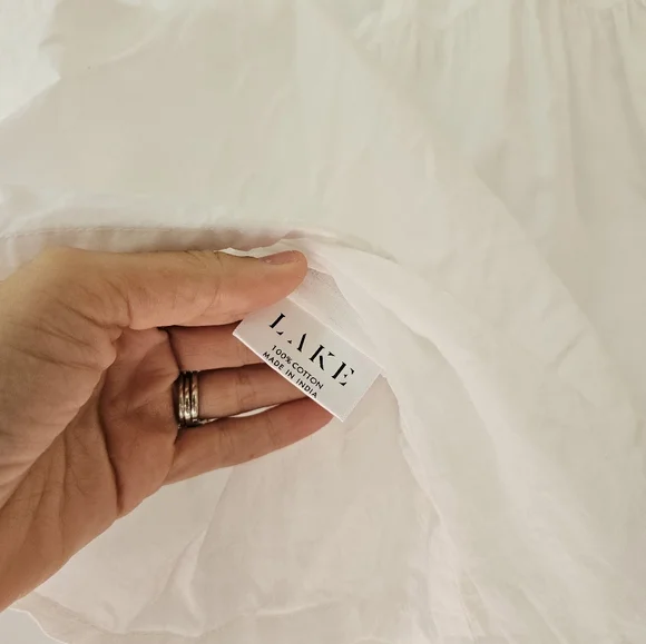 LAKE Tiered Brunch Dress Ruffled Neck Sleeveless - Picture 6 of 6